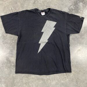 The Flash Black T-Shirt VTG 1999 Hanes XL Measurements Dc Comics